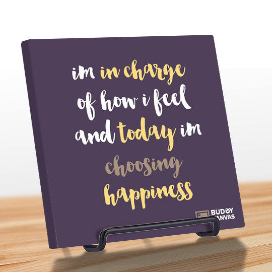 Choose Happiness Quote - BuddyCanvas  Purple - 10