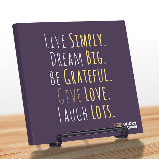 Dream BIG Quote - BuddyCanvas  Purple - 10