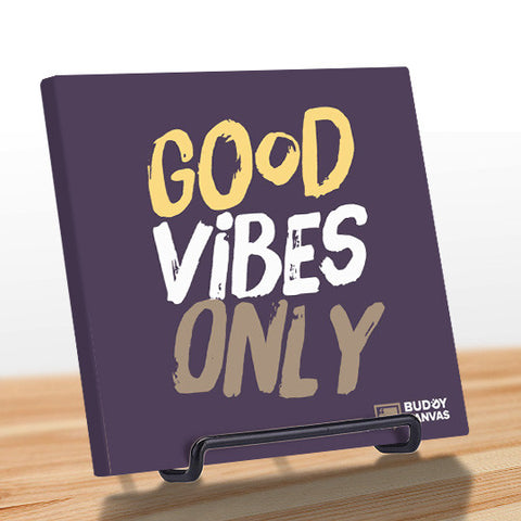 Good Vibes Only Quote - BuddyCanvas  Purple - 1