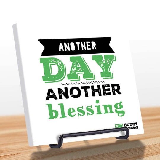 Another Day Another Blessing Quote - BuddyCanvas  Natural - 4