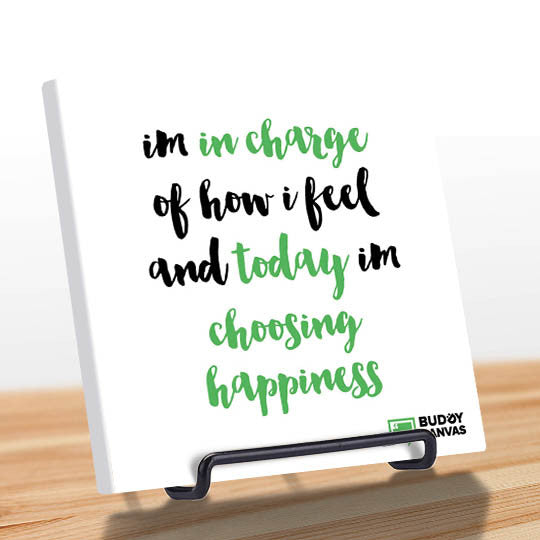 Choose Happiness Quote - BuddyCanvas  Natural - 2