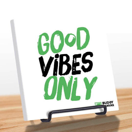 Good Vibes Only Quote - BuddyCanvas  Natural - 5