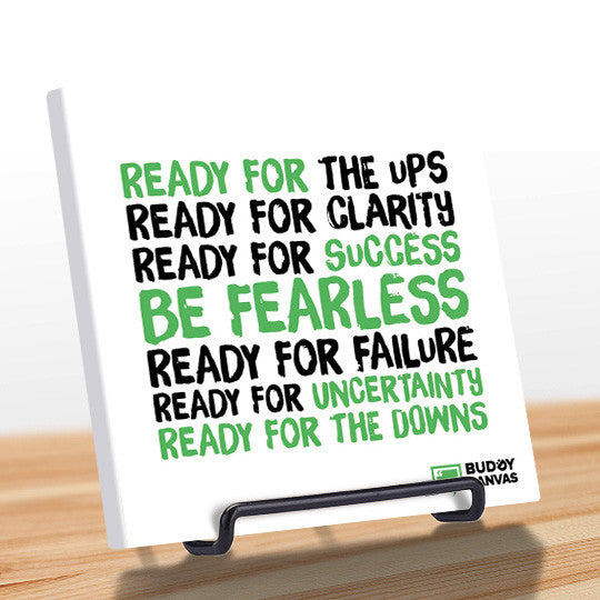 Be Fearless Quote - BuddyCanvas  Natural - 5