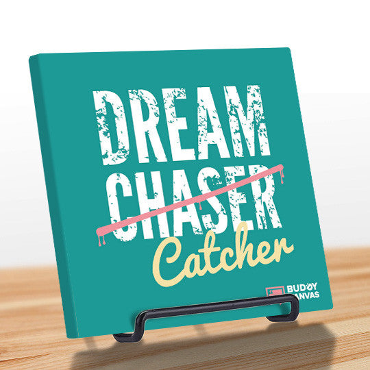 Dream Catchers Quote - BuddyCanvas  Aqua - 8