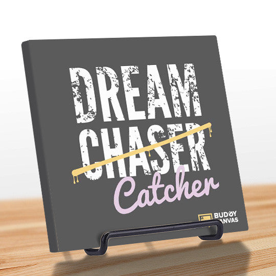 Dream Catchers Quote - BuddyCanvas  Grey - 2