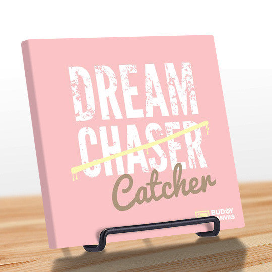 Dream Catchers Quote - BuddyCanvas  Pink - 4
