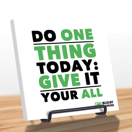 Give it Your ALL Quote - BuddyCanvas  Natural - 2