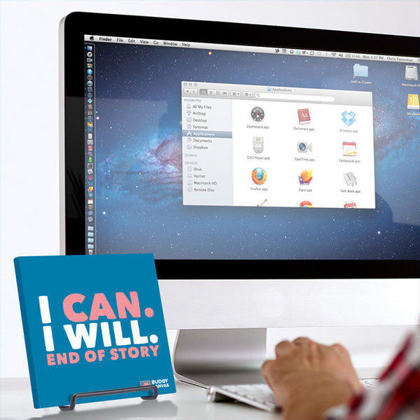 I Can, I Will Quote - BuddyCanvas  '-Select color- - 3