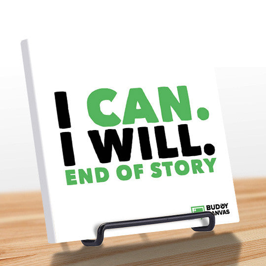 I Can, I Will Quote - BuddyCanvas  Natural - 7